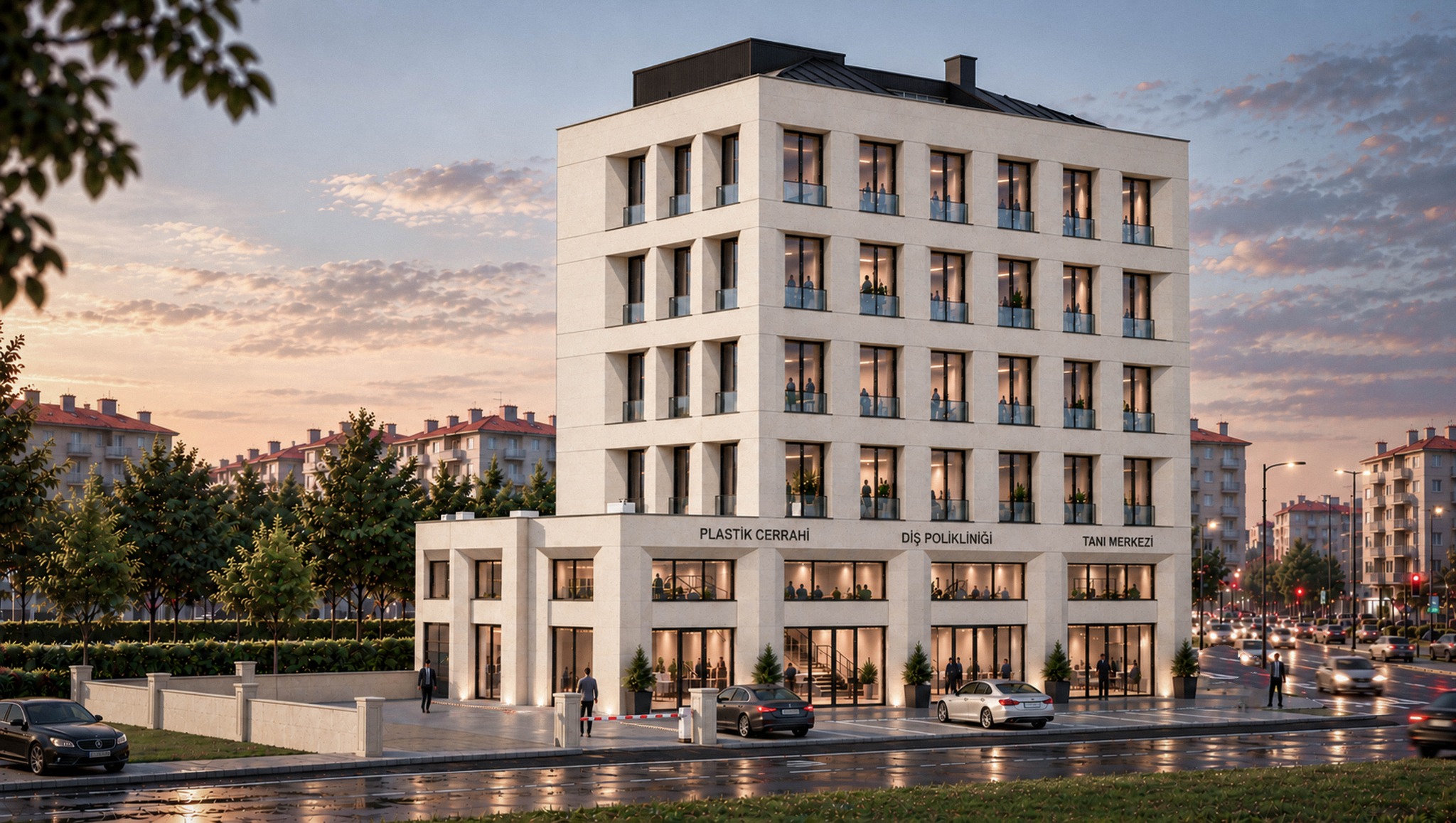 Altunbay Plaza farklı açıdan cephe